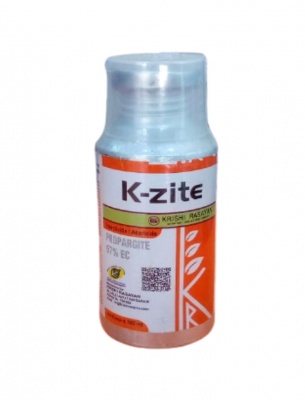 Acaricide/Insecticide K-zite Propargite 57% EC all Type of Mite Controller for Vegetables, Fruits and Flower Red Spider Killer. 1Liter ( 100ml * 10pcs ).