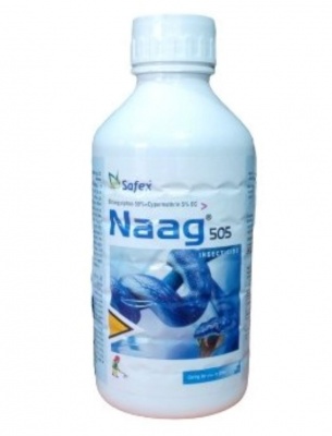 Safex NAAG 505 Chlorpyriphos 50% + Cypermethrin 5% EC Insecticide