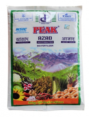 Bio Fertilizer Azotobacter Peak Azad is an nitrogen fixing biofertilizer and has been considered as an important input in increasing cereals vegetables fruit crops and plantation production