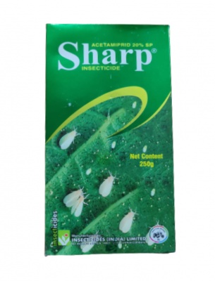 Acetamiprid 20 SP IIL Sharp Insecticide used for control Aphids Jassids and White flies in cotton
