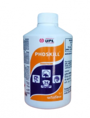 UPL Phoskill Monoctotophos 36 SL used for control plant hopper, leaf hopper, leaf roller/folder, early shoot borer etc. insects of cotton, oil seeds, miscellaneous crops