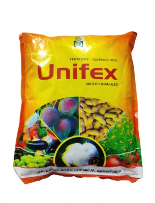 Sulphur 90 Micro granules fertilizer Universal Unifex used for all type of vegetable fruit and flower plants
